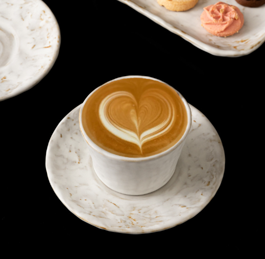 Handmade Ceramic Coffee Mug – Creative Instagram Latte & Espresso Cup